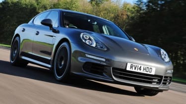 Porsche Panamera - front tracking