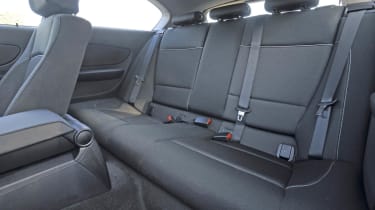 BMW 1-Series rear seats