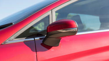 Ford Fiesta - wing mirror red