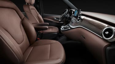 Mercedes V-Class interior 