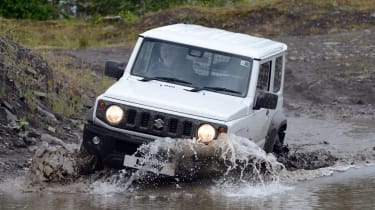 Suzuki Jimny Commercial - wading