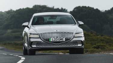 Genesis Electrified G80 - front cornering