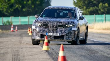 BMW iX3 prototype ADAS