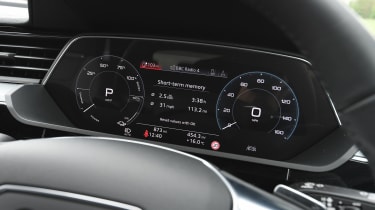 Audi e-tron long termer - first report dials