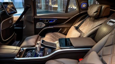Mercedes-Maybach EQS SUV - rear seats