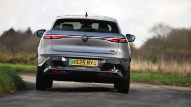 Renault Megane E-Tech - rear cornering