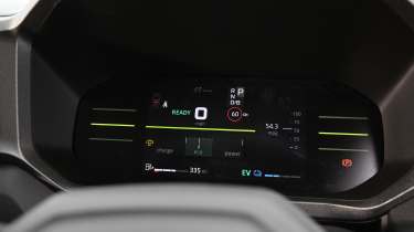 Dacia Duster Hybrid - digital drivers display