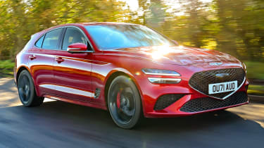 Genesis G70 Shooting Brake - front tracking