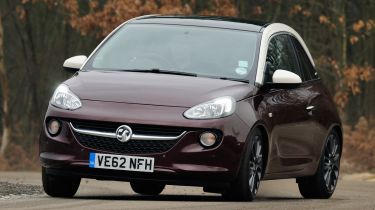 Vauxhall Adam front cornering