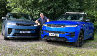 Range Rover Sport P550e Autobiography long-term - front end with SV