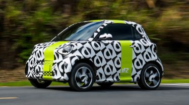 Smart #2 official testing - front angled
