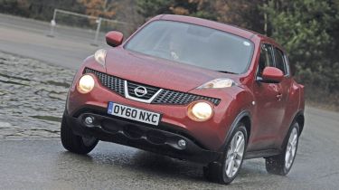 Nissan Juke 1.5 dCi corner