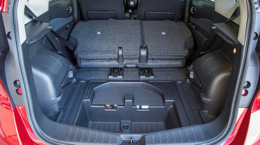 Nissan Note 1.2 DIG-S folded seats
