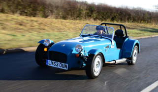 Caterham 7 160 front tracking