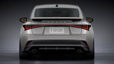 New Lexus IS - rear end