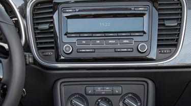 New VW Beetle Cabriolet centre console