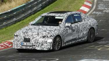 Mercedes E-Class Electric - front cornering