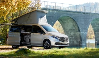 New 2022 Mercedes EQV electric campervan revealed