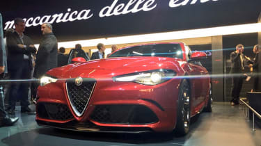 Alfa Romeo Giulia at Frankfurt Motor Show 2015