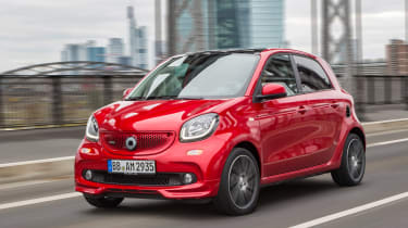 Smart ForTwo and ForFour Brabus front