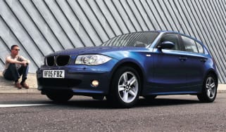 Front view of BMW 120d SE