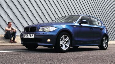 Front view of BMW 120d SE