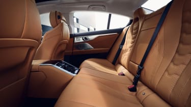BMW 8 Series facelift 2022 - Gran Coupe back seats