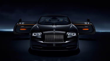 Rolls-Royce Dawn Black Badge - front doors open