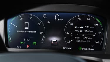 Honda Civic facelift - dials
