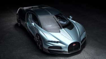 Bugatti Tourbillon - front above static