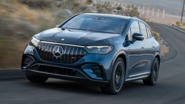 Mercedes-AMG EQE SUV - front tracking