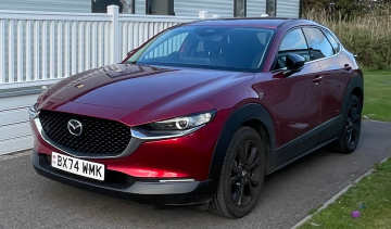 Mazda CX-30 Homura long-term - front 3/4