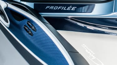 Bugatti Chiron Profilee - interior detail