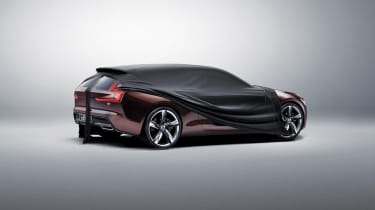 Volvo Concept Estate teaser composite