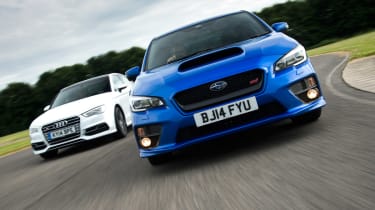 Subaru WRX STi vs Audi S3 Saloon