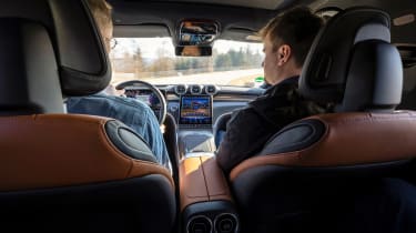 Mercedes GLC Coupe - in-car