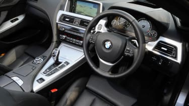BMW 640i SE Convertible interior