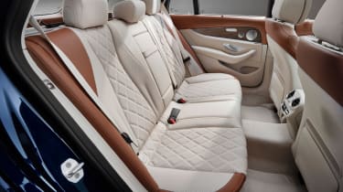 Mercedes E-Class Estate - rear seats cream