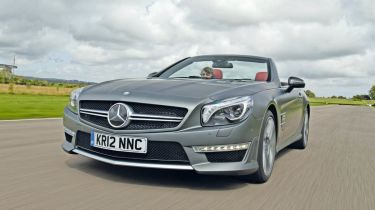 Mercedes SL63 AMG front track