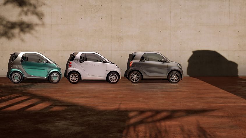 New Smart #2 teased - pictures