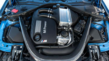 BMW M3 saloon 2014 engine