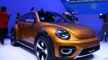 VW Beetle Dune at Detroit motor show