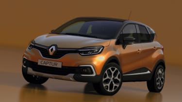 Facelifted Renault Captur - front