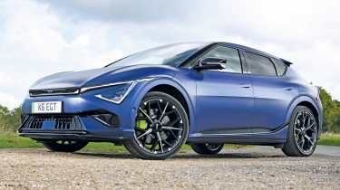 Kia EV6 GT - static front angled