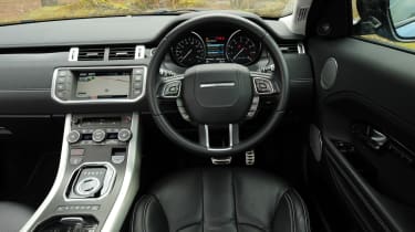 Range Rover Evoque Coupe interior