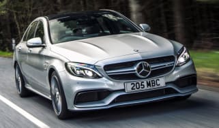 Mercedes C63 AMG saloon - front