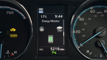 Toyota RAV4 Hybrid - dials