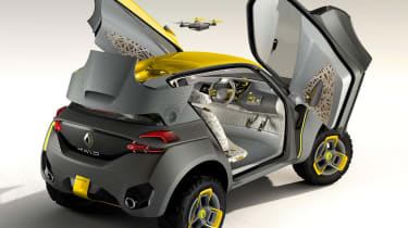 Renault KWID concept rear quater