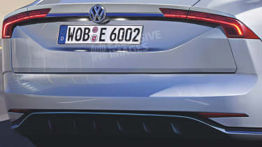 Volkswagen XL3 - rear detail (exclusive image)