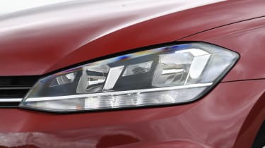 VW Golf headlight